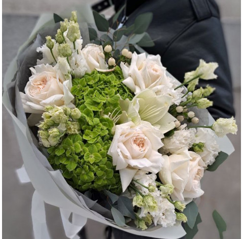 Букет Яблучний зефір 2 доставка квітів