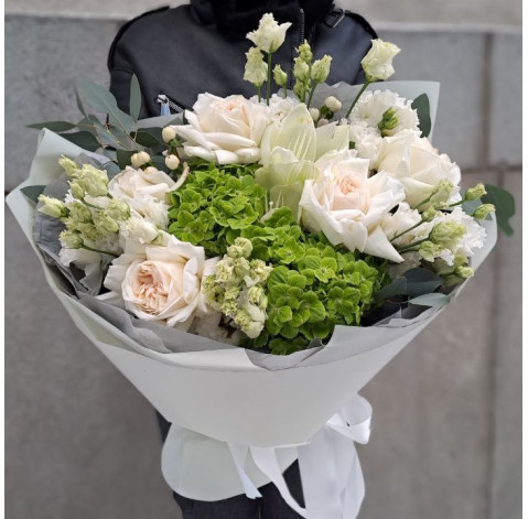 Букет Яблучний зефір 4 доставка квітів