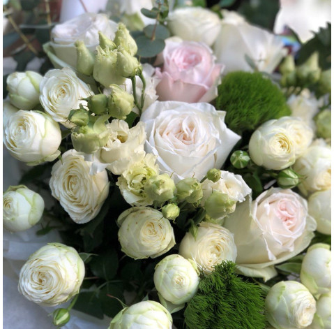 Букет Цукрова пудра 6 доставка квітів