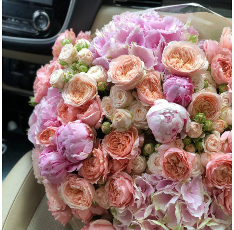 Букет Квітковий бум 4 доставка квітів