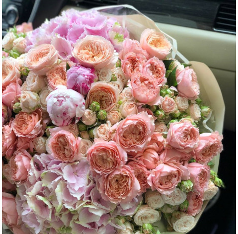 Букет Квітковий бум 5 доставка квітів