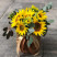Floral arrangement of 9 sunflowers 1 Flower delivery foreshortening