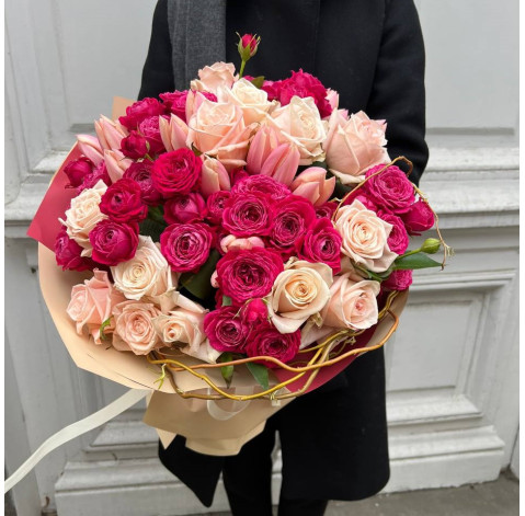 Букет Парад квітів 2 доставка квітів