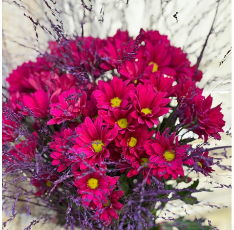 Букет із хризантем 3 доставка квітів