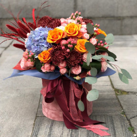 Flower composition Bright moment Flower delivery