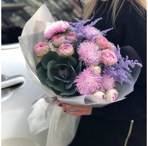 Букет Осіння ніжність 2 доставка квітів