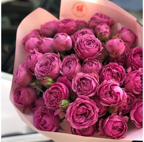 Bouquet of 11 roses Misty Bubbles 3 Flower delivery