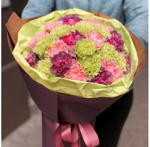 Bouquet Mix of carnations 4 Flower delivery