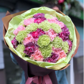 Букет Диантус микс доставка цветов Букет Диантус микс доставка цветов