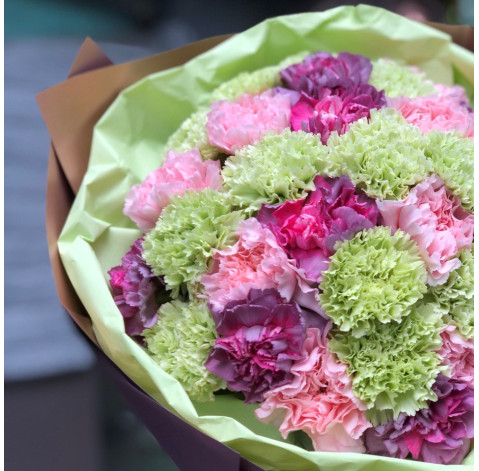 Bouquet Mix of carnations 3 Flower delivery