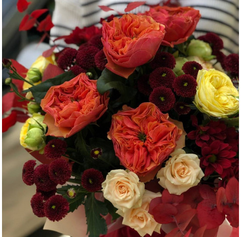 Flower arrangement Autumn moment 4 Flower delivery