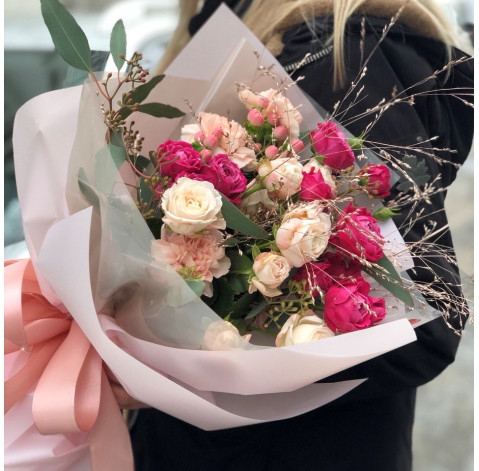 Букет Несподіваний комплімент 2 доставка квітів