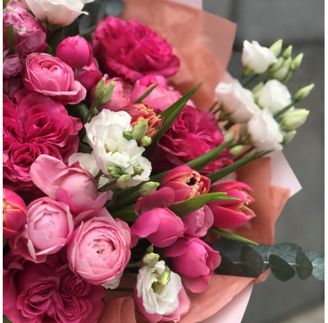 Букет Гармонія 6 доставка квітів