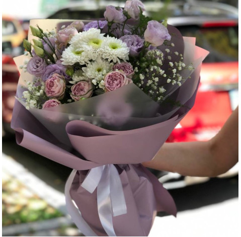 Букет Лілова мелодія 2 доставка квітів